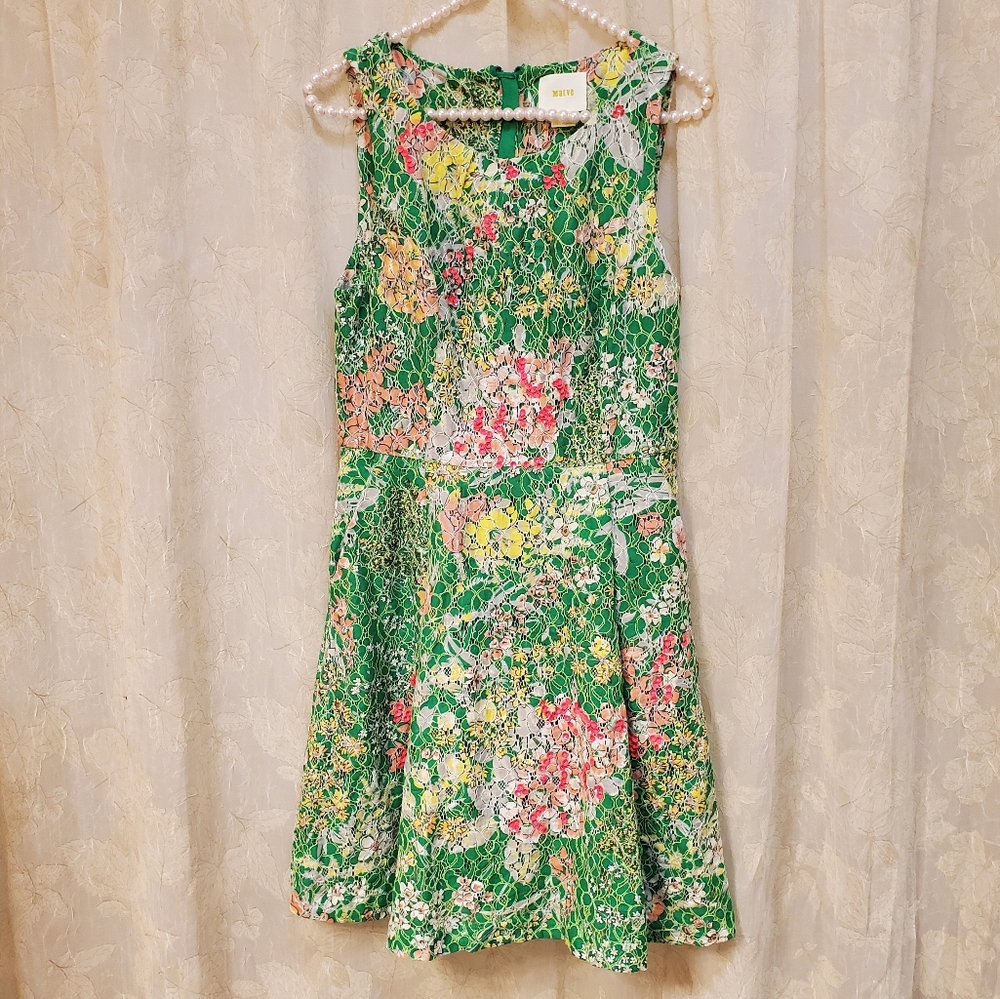 Maeve Anthropologie Verbena Lace Dress - Picture 9 of 11
